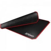 Mouse Pad Gamer Speed Fortrek 440X350X3mm MPG 102 Preto com Vermelho