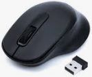 Mouse sem Fio C3tech M-BT200BK Bluetooth Receptor Nano USB Preto