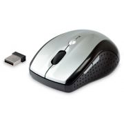 Mouse sem Fio C3tech M-W0121SI Receptor Nano USB Prata