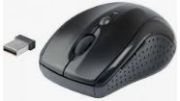 Mouse sem Fio C3tech M-W012II Receptor Nano USB Preto