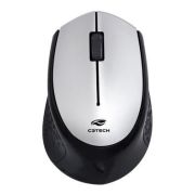 Mouse sem Fio C3Tech M-W50 Receptor Nano USB Prata