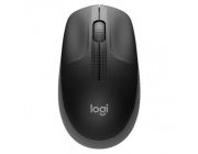 Mouse sem Fio Logitech M190 com Receptor Nano Preto e Cinza