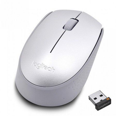 Mouse sem Fio Logitech M170 Prata