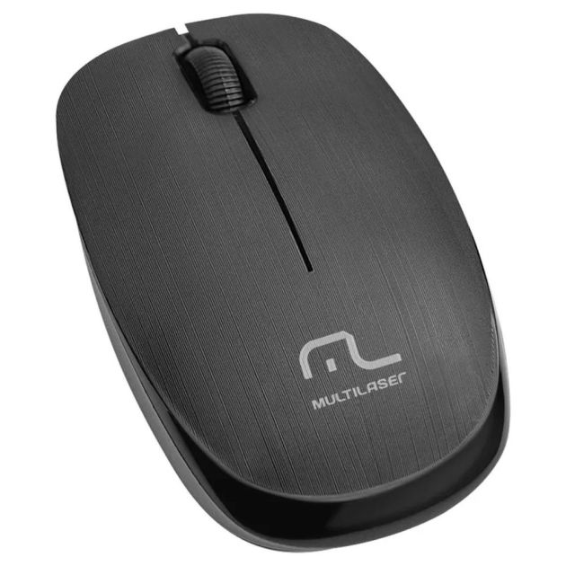 Mouse sem Fio Multilaser MO251 Preto