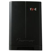 Nobreak 0,7 KVA Mono 220v 4T UPS YUP-E Preto / Black Enermax