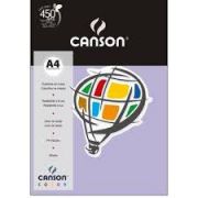 Papel Color Canson A4 120g 15 Folhas Violeta Ref 66661223