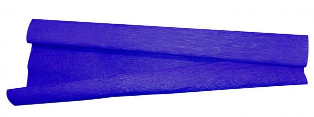 Papel Crepom Comum Azul 48cm x 2m