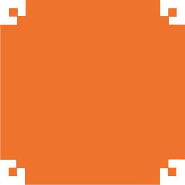 Papel Dobradura Especial 50cm x 60cm Laranja