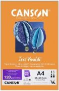 Papel Iris Vivaldi Color Canson A4 120g 25 Folhas Cenoura Ref 66661538