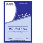 Papel para Flip Chart com 20 Folhas 64cm x 94cm Tamoio Ref.1150