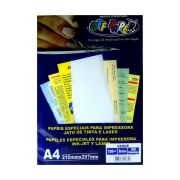 Papel Verge Branco A4 120g 50 folhas Off Paper