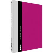 Pasta Catálogo com 20 sacos plásticos A4 Ref.2526 CHIES Vision Book Rosa Pink