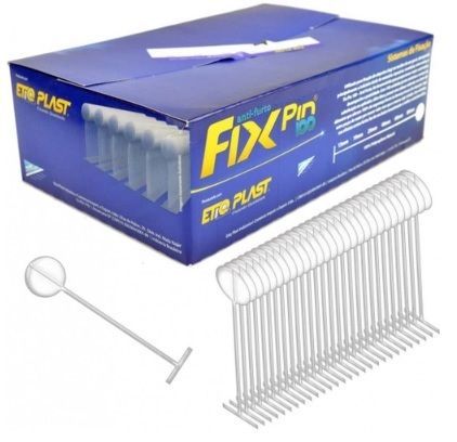 Pino Plastico Fix Pin anti furto 40MM caixa com 5000 unidades