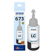 Refil para Ecotank L800 Epson Original T673520AL 70 ml - Ciano Claro