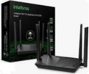 Roteador Wireless Intelbras 1500Mbps RX 1500 WIFI 6 Dual Band com 4 Antenas Preto