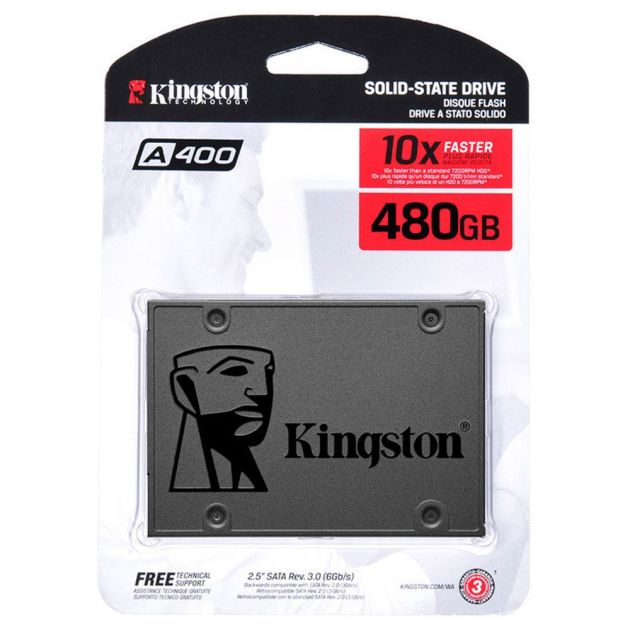 SSD 480GB Kingston 2.5