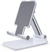 Suporte para Celular de Mesa Universal Branco