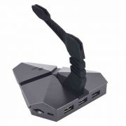 Suporte para Mouse Bungee com Hub Usb e Leitor de cartão Micro SD MB-200 C3Tech