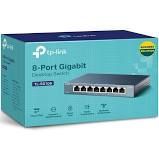 Switch 8 Portas TL-SG108 10/100/1000 Mbps Gigabit Tp-Link