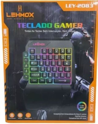 Teclado com Fio Gamer LEY-2083 Lehmox