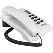 Telefone com Fio Intelbras Pleno sem Chave Branco e Cinza Ártico