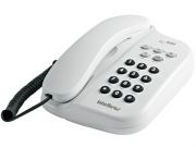 Telefone com Fio Intelbras TC500 sem Chave Gelo e Branco