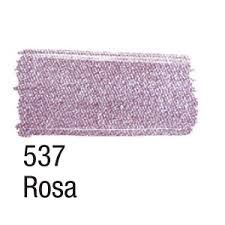 Tinta para Tecido Metálica Rosa 537 37ml Acrilex