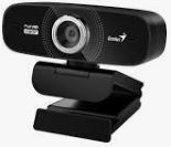 Webcam 1080P FACECAM 2000X HD Preta Genius