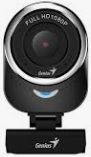 Webcam 1080P QCAM 6000 HD Preta Genius