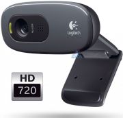 Webcam HD 720p C270 Logitech Preta