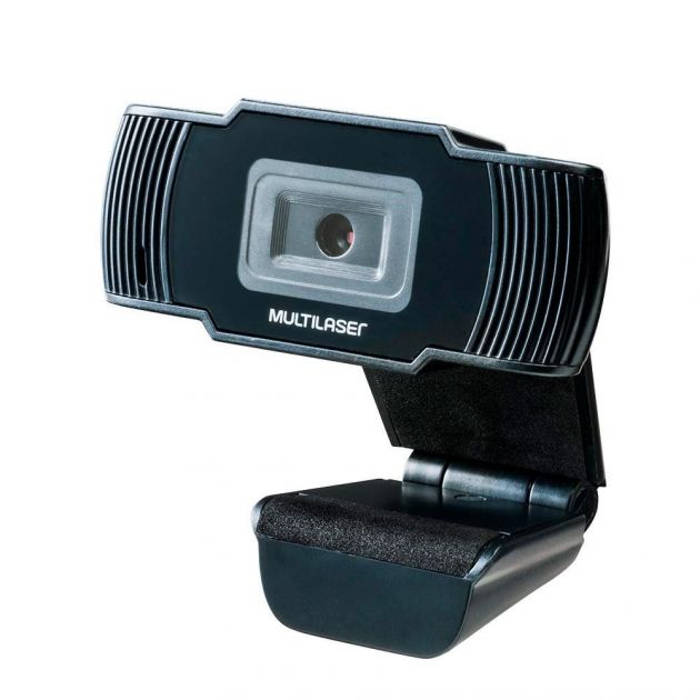 Webcam HD 720P AC339 MULTILASER - Preta